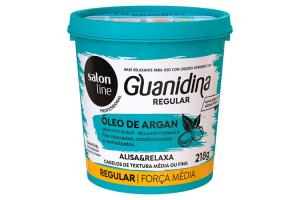 Guanidina Salon Line Óleo de Argan Regular 218g