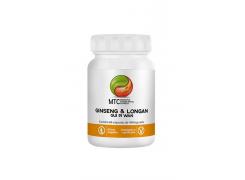 Ginseng & Longan - Gui Pi Wan Com 60 Cápsulas Vitafor