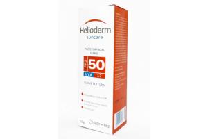 Protetor Solar Facial Helioderm FPS 50 Com 50 g