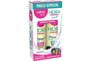 Kit Salon Line Shampoo e Condicionador Hidra Original 300ml