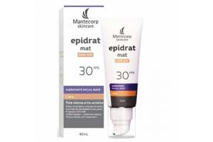 Hidratante Facial Epidrat Mat Com Cor Clara FPS 30 40ml