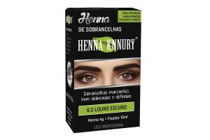 Henna Para Sobrancelhas Knnury 6.0 Louro Escuro