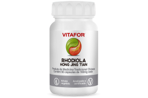 Rhodiola - Hong Jing Tian Com 60 Cápsulas Vitafor
