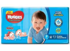 Fralda Huggies Tripla Proteção P com 36 Unidades