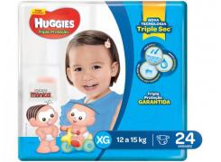 Fralda Huggies Tripla Proteção XG Com 24 Unidades
