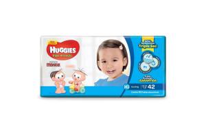 Fralda Huggies Tripla Proteção XG Com 42  Unidades