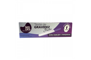 Bem Care Teste de Gravidez Pratic 1 Caneta- teste+ Instrução de Uso