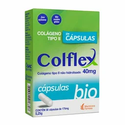 Colflex Colágeno tipo II não Hidrolisado 40 mg