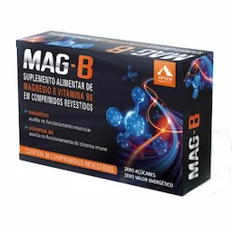 Mag- B Suplemento Alimentar de Magnésio e Vitamina B6 em comprimidos revestidos 