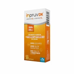 Inpruv DK 2000UI+100MCG com 30 cápsulas