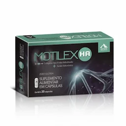 Suplemento alimentar Motilex HA com 30 cápsulas