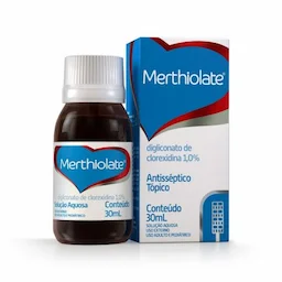 Antisséptico Tópico Merthiolate Solução com 30ml