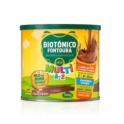 Biotônico Fontoura multi A-Z 300g Choc