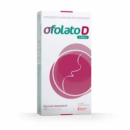 Ofolato D 2000UI com 30 comprimidos