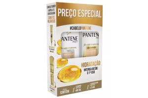 Kit Pantene Shampoo 400ml + Condicionador 175ml Hidratação 