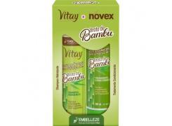 Kit Vitay + Novex Shampoo e Condicionador Broto de Bambu 300ml
