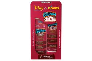 Kit Vitay + Novex Shampoo e Condicionador Meus Cachos de Cinema 300ml