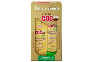 Kit Vitay + Novex Shampoo e Condicionador Óleo de Coco 300ml