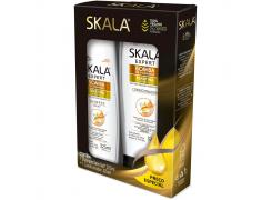 Kit Skala Shampoo e Condicionador Bomba de Vitaminas Keratina 325ml