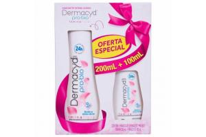 Kit Sabonete Íntimo Dermacyd Pro-Bio Femina Floral 200ml + 1 Frasco de 100ml