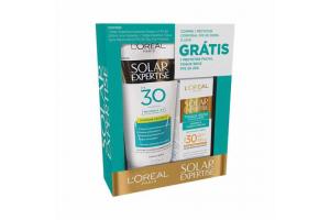 Kit Protetor Solar L'Oréal Paris Supreme Protect 4 FPS 30 200ml Grátis Protetor Solar Facial Toque Seco FPS 30 25g