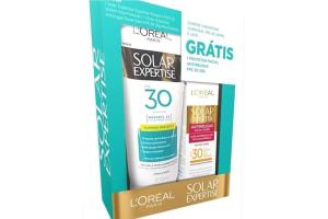 Kit Protetor Solar L'Oréal Paris Supreme Protect 4 FPS 30 200ml Grátis Protetor Solar Facial Antirrugas FPS 30 25g