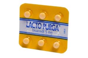 Lacto-purga Cartela com 6 Comprimidos