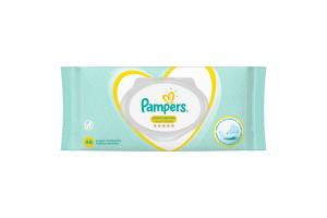 Lenços Umedecidos Pampers Recém-Nascido Com 48 Unidades