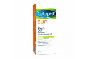 Protetor Solar Cetaphil Sun Loção Lipossomal FPS 50 150ml