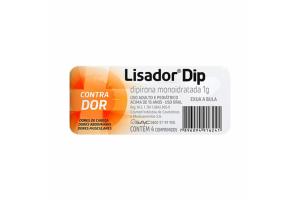 Lisador Dip Com 04 Comprimidos 