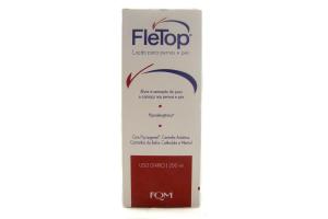 Loção Para Pernas e Pés Fletop 200ml