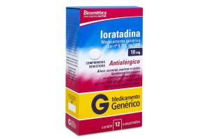 Loratadina 10mg com 12