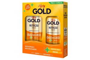 Kit Niely Gold Shampoo 275ml + Condicionador 175ml Nutrição Mágica 