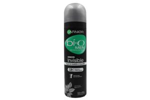 Desodorante Aerosol Garnier Bí-o Men Invisible Black White Colors 150ml