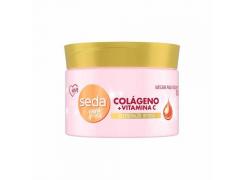 Máscara de Tratamento Seda Colágeno e Vitamina C By Nina Secrets 300g