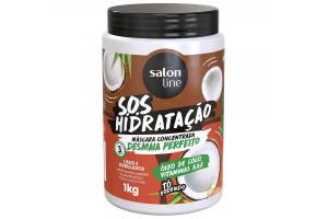 Máscara Salon Line S.O.S Hidratação Desmaia Perfeito 1kg