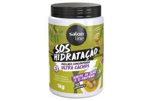 Máscara Salon Line S.O.S Hidratação Ultra Cachos 1kg