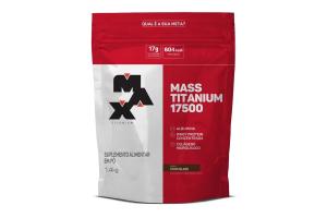Mass Titanium 17500 Max Titanium Sabor Chocolate 1,4Kg