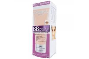 BB Cream L'Oréal Paris Creme Milagroso 5 em 1 Cor Média FPS 20 30ml