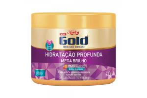 Máscara Niely Gold Hidratação Profunda Mega Brilho 430g