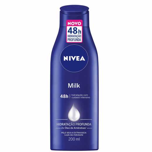 Loção Deo-Hidratante Nivea Milk 200ml