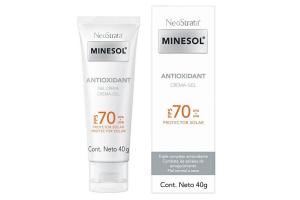 Protetor Solar Neostrata Minesol Antioxidant Gel Creme FPS 70 40g
