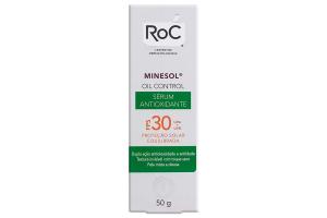 Protetor Solar Roc Minesol Oil Control Sérum Antioxidante FPS 30 50g