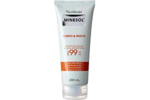 Protetor Solar NeoStrata Minesol Fluido Hidratante Antioxidante FPS 99 200ml