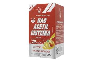 Acetilcisteína 20mg Suplemento Alimentar sabor laranja 120ml