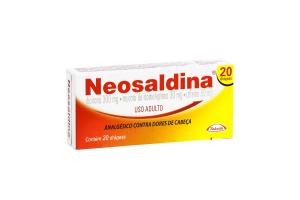 Neosaldina Com 20 drágeas