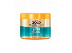 Máscara Niely Gold Óleo de Argan + Carga de Proteínas Pós-Química 430g