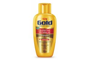 Shampoo Niely Gold Queratina Reparação 300ml