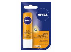 Protetor Labial Nivea Sun Protect FPS 30 4,8g