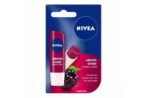 Protetor Labial Nivea Amora Shine 4,8g